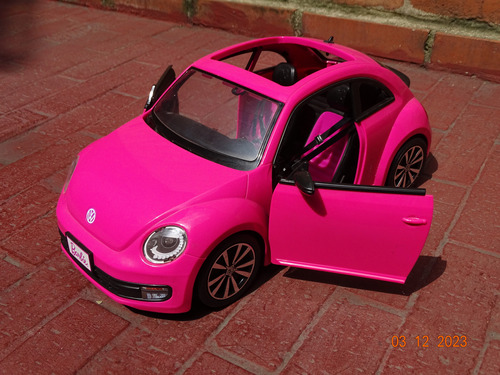 Barbie Volkswagen The Beetle Usado En Perfecto Estado