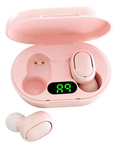 Auriculares Inalambrico In Ear Ruffo E7s Rosa Bluetooth 5.3 