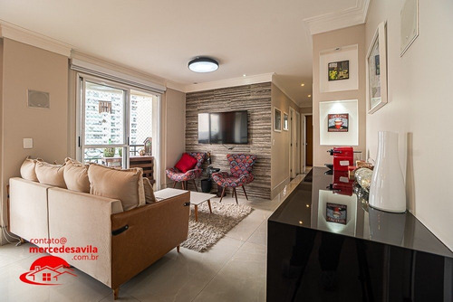 Imagem 8 de 15 de Apartamento Alto Da Boa Vista Reformado 94 M² - V-104263