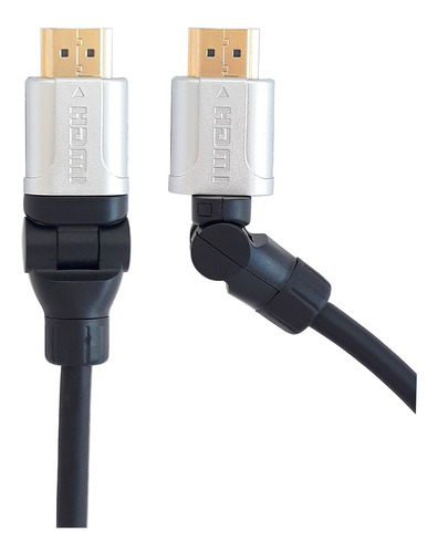 Cable Hdmi Profesional Fiddler Cabezal 360° 1,8 Metros