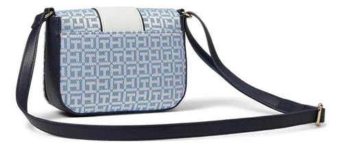 Bolsa Crossbody Tommy Hilfiger Mujer Azul/blanco