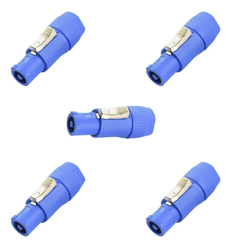 Toronce - Conector Powercon De 3 Pines De Ca Macho 20 A/250