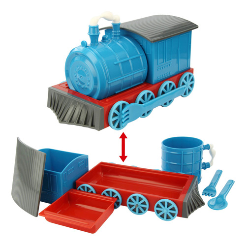 Kidsfunwares Chew-chew Train - Juego De Vajilla Infantil Con