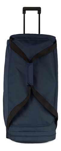 Bolso De Viaje Con Ruedas Kross L 131 Lts Azul + Candado F