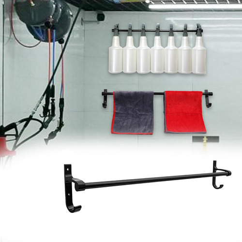 Organizador De Pared Para Botellas De Spray Y Toallas