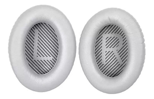 Espumas y cojines compatibles con Bose Qc25 Qc35 Qc15 Qc45 Ae2, color gris