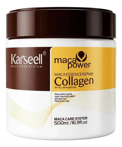 Pote de máscara Karseell Maca Power Collagen de 500 g