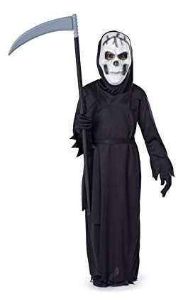 Vestir America Grim Reaper Disfraz - Halloween Reaper Sdmsb