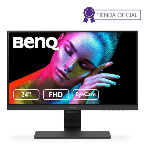 Imagen 2 de 9 de Monitor Full Hd Led Benq Gw2480 Con Bisel Delgado