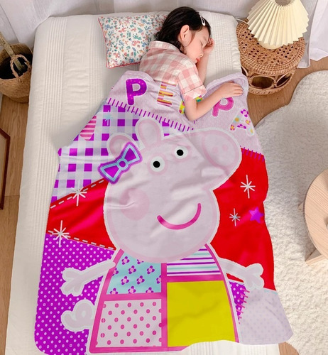 Manta Polar My Little Pony / Pepa Pig De 140 X 120