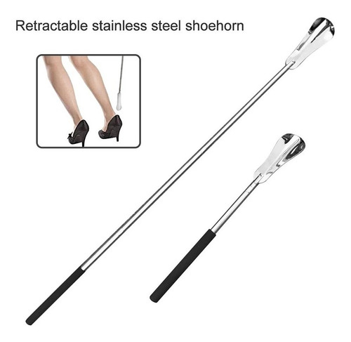 Imagen 4 de 5 de Calzador Retráctil , Súper Largo, Zapato Extractor