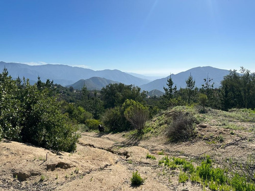 Parcelas En El Cerro El Roble, Olmué; Cerquita Del Cielo
