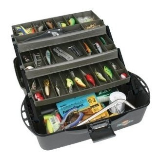 Flambeau Tackle 3 Bandeja Xl Tackle Box (negro / Gris Oscuro