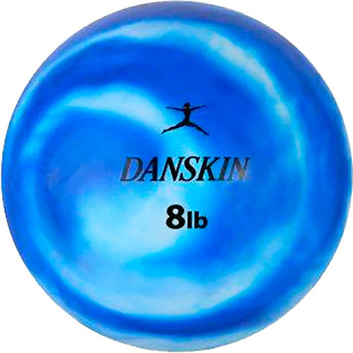 Danskin 8 Libras Balon Pesado De Tonificación Azul 