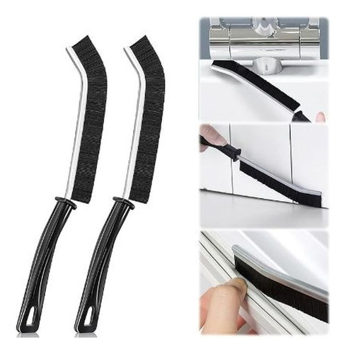 Set De 4 Cepillos De Limpieza Uso Multifucional Cocina Baño