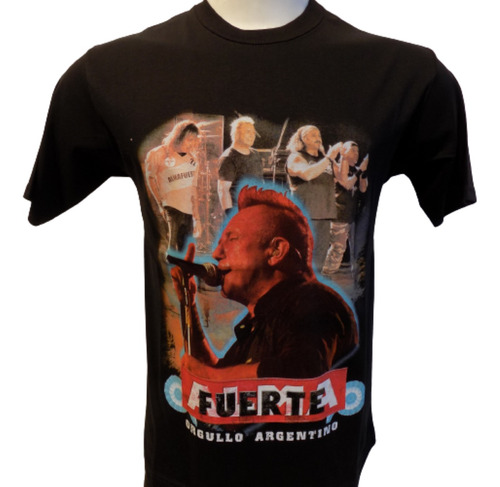 Remeras De Ricardo Iorio Almafuerte Vs Modelos Que Sea Rock 