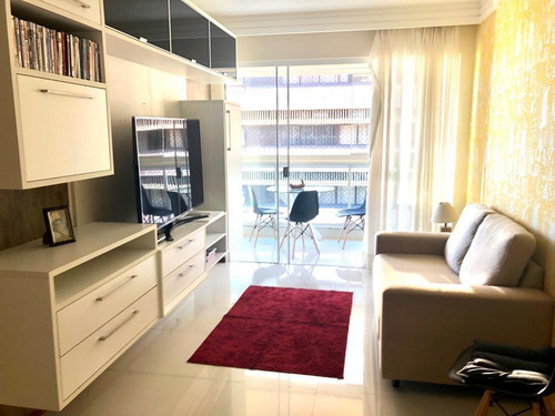 Imagem 1 de 25 de Murano Imobiliária Vende Apto Mobiliado Na Praia Da Costa - 3589