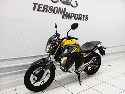 Imagem 4 de 7 de Honda Cb Twister Abs Amarelo 2020/2020