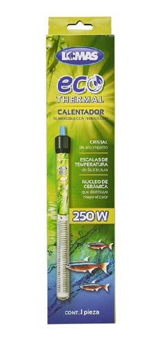 Calentador Sumergible C/ Termostato Ecothermal 250w Lomas