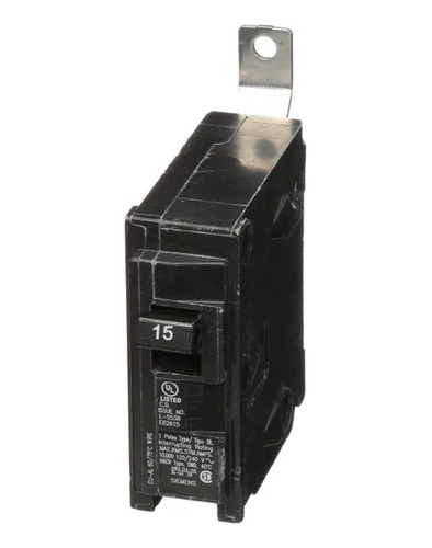 Siemens® Interruptor Termomagnético Bl 1 Polo 15 Amperes