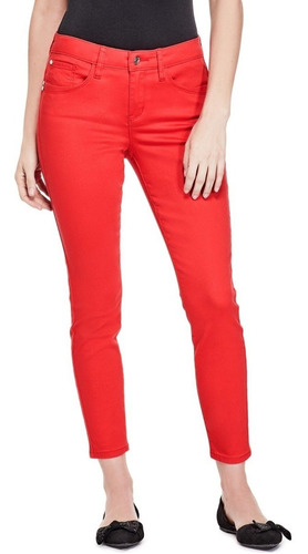 Guess Pantalón Curvy Skinny Talla 29 Color Rojo