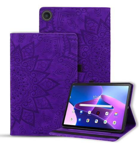 Funda Pu Para Lenovo Tab M10 3rd Gen 2022 10.1 Violeta