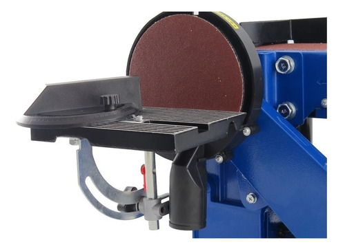 Imagen 3 de 3 de Lijadora de banda, de disco y de banco KLD KLDLB azul 50Hz 375W 220V