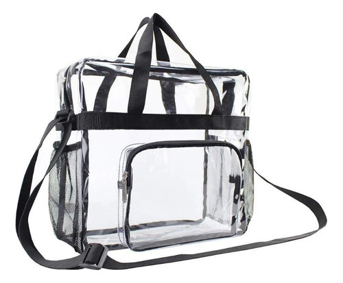 Bolso Transparente De Gimnasio De Gran Capacidad Con Un Homb