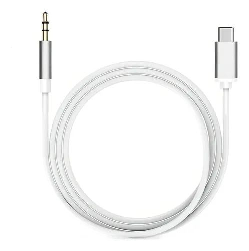 Cabo Auxiliar Tipo C Para P2 3.5mm 1m Conexão Android