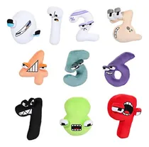 Comprar Peluches Number Legend 0-9 Muñecos Numéricos (10 Piezas)