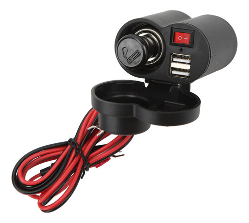 Chh Cargador Usb Dual Impermeable For Motocicleta