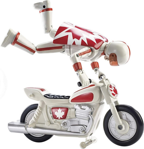 Imagen 5 de 5 de Figura Piloto De Acrobacias Duke Caboom Toy Story + Moto