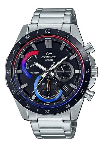 Imagen 1 de 1 de Reloj Casio Edifice Cronógrafo Deportivo Efr-573hg-1avcr