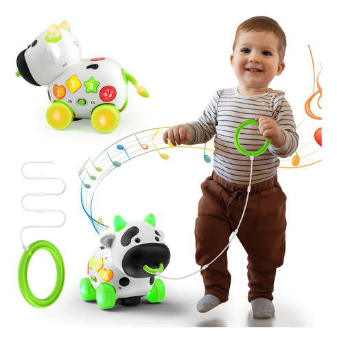 Innosky Juguetes Musicales Bilingues Para Bebes De 6 A 12 A 