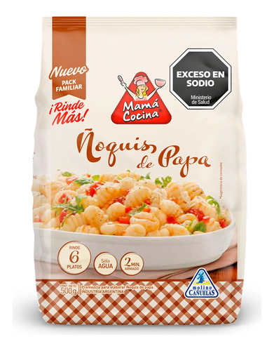 Premezcla Para Ñoquis De Papa Mama Cocina X 500 G