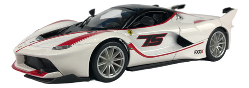 Ferrari Fxx K #75 Bburago 1:24 Branco