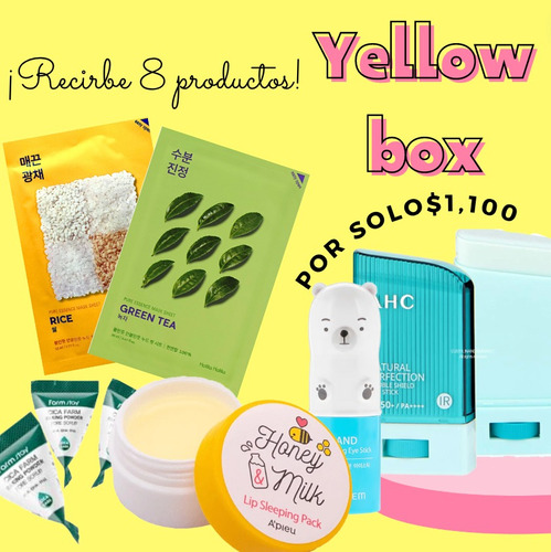 Preventa 1 - Yellow Box Con 8 Productos Más Mini Sorpresa