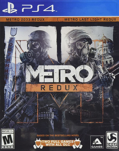 Metro Redux Ps4 Playstation 4 Sony Físico Nuevo