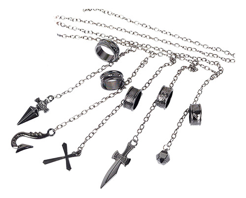 Set Anillos Kurapika Hunter Hunter Anime De Coleccion