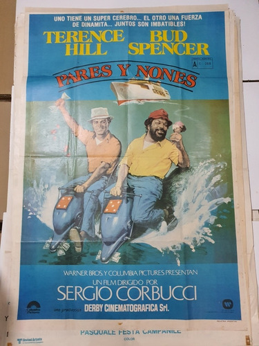 Afiche Cine Original-pares Y Nones-t.hill-bud Spencer-1744