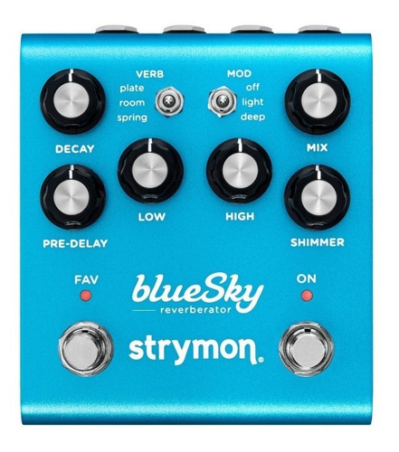 Strymon Bluesky V2 Reverberator Nueva Version
