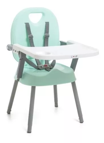 Silla Comer Bebe 3 En 1 Booster De Mesa Alta Baja Love 660