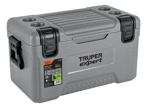 Hielera De 45 L, Truper Expert 68002 Color Gris