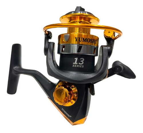 Carrete De Pesca Yumoshi Serie 3000 13 Rodamientos Rio Lago