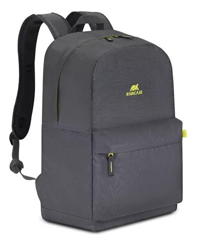 Rivacase 5562 Backpack Ultra Ligera Gris 24l Multi-propósito Repelente Al Agua, Espacio Laptop 15.6 , Bolsillo Frontal
