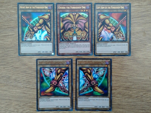 Las 5 Partes De Exodia Combo Completo - Yugioh