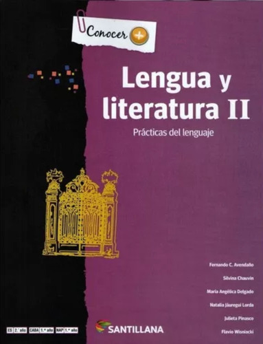 Lengua Y Literatura 2 - Practicas Del Lenguaje - Santillana 
