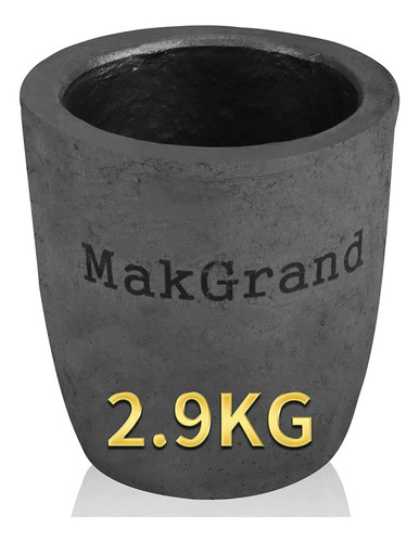 Crisol De Grafito Para Fundicion De Metales 2.9 Kg Makgrand 