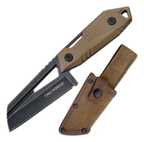 Cuchillo Hoja Fija Tac-force Con Funda