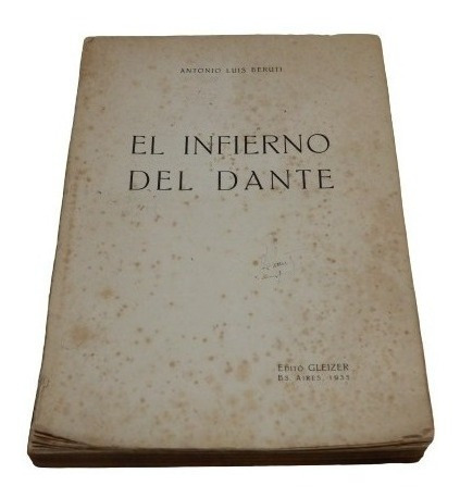 Antonio Luis Berutti. El Infierno De Dante. Español-it&-.